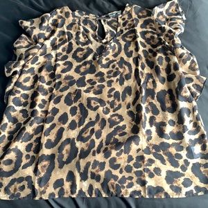 3/$15 Shein Leopard Top